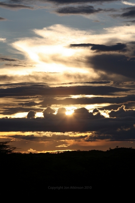 Sunset,Tanzania, Africa